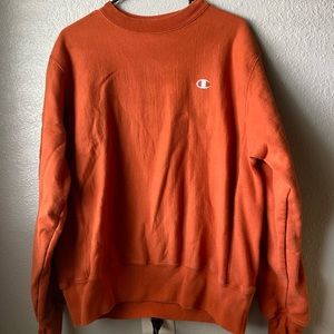 Orange Champion Hoodie
